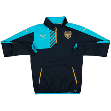 2015-16 Arsenal Puma 1/4 Zip Drill Top - 9/10 - (S)