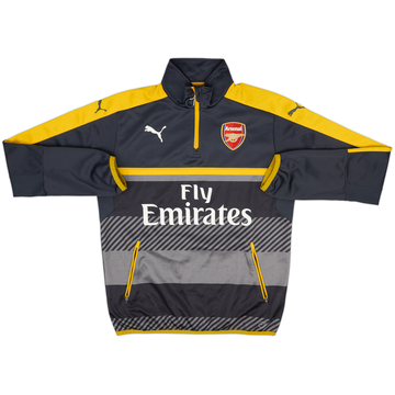 2015-16 Arsenal Puma 1/4 Zip Training Top - 8/10 - (M)