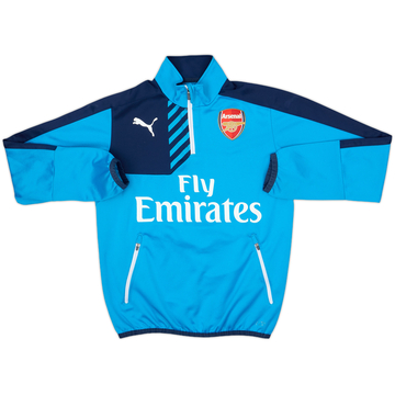 2015-16 Arsenal Puma 1/4 Zip Drill Top - 7/10 - (L.Boys)