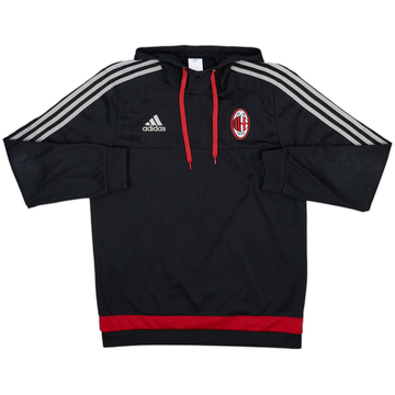2015-16 AC Milan adidas Hoodie - 9/10 - (M)