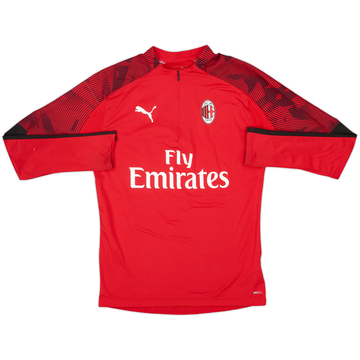 2019-20 AC Milan Puma 1/4 Zip Drill Top - 5/10 - (S)