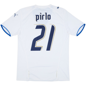 2006 Italy Away Shirt Pirlo #21 - 8/10 - (M)
