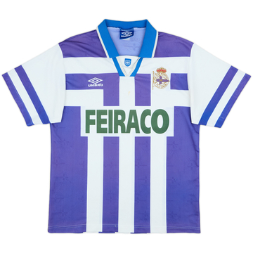 1994-97 Deportivo de La Coruna Home Shirt - 5/10 - (L)