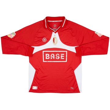 2010-11 Standard Liege Home L/S Shirt #14 - 4/10 - (M)