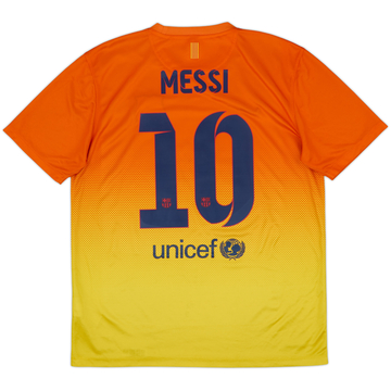 2012-13 Barcelona Basic Away Shirt Messi #10 - 6/10 - (L)