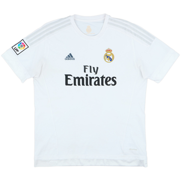 2015-16 Real Madrid Home Shirt - 8/10 - (XL)
