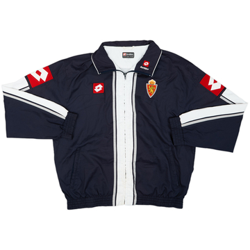 2003-04 Real Zaragoza Lotto Track Jacket - 8/10 - (L)
