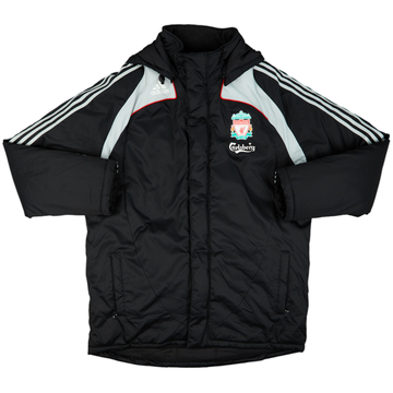 2008-09 Liverpool adidas Padded Bench Coat - 10/10 - (XL)