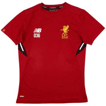 2017-18 Liverpool New Balance Training Shirt #036 - 8/10 - (S)
