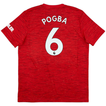 2020-21 Manchester United Home Shirt Pogba #6 - 10/10 - (XL)