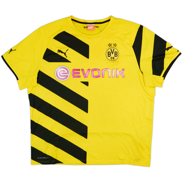 2014-15 Borussia Dortmund Home Shirt - 4/10 - (XXL)