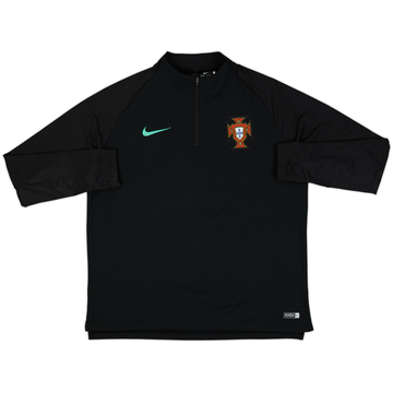 2018-19 Portugal Nike 1/4 Zip Drill Top - 8/10 - (XL)