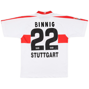 2002-03 Stuttgart Home Shirt Binnig #22 - 7/10 - (M)