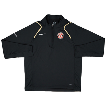 2006-07 Manchester United Nike 1/4 Zip Training Top - 9/10 - (M)