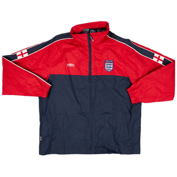 2000-02 England Umbro Hooded Rain Jacket - 5/10 - (L)