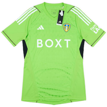 2023-24 Leeds United Player Issue GK Home S/S Shirt