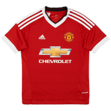 2015-16 Manchester United Home Shirt - 8/10 - (M.Boys)