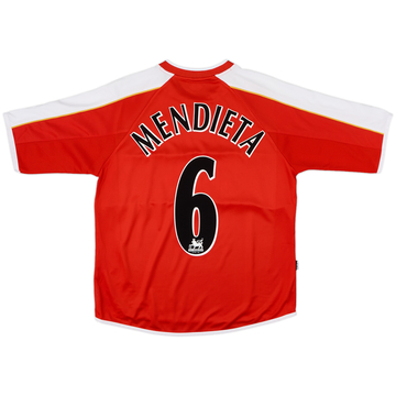2006-07 Middlesbrough Home Shirt Mendieta #6 - 8/10 - (S)