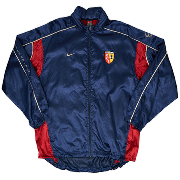 2001-02 Lens Nike Hooded Rain Jacket - 9/10 - (L)