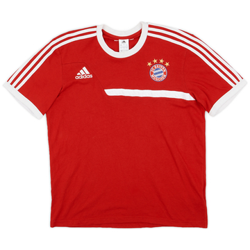 2013-14 Bayern Munich adidas Cotton Tee - 8/10 - (L)