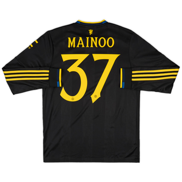 2025-26 Manchester United Authentic Third L/S Shirt Mainoo #37