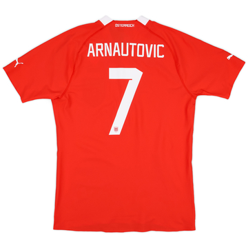 2022-23 Austria Player Issue Home Shirt Arnautovic #7