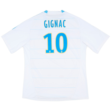 2010-11 Olympique Marseille Home Shirt Gignac #10 - 8/10 - (XL)