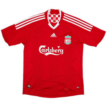 2008-10 Liverpool Home Shirt - 6/10 - (XL.Boys)