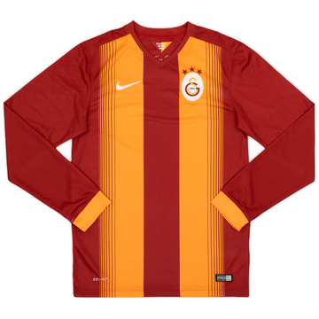 2014-15 Galatasaray Home L/S Shirt - 7/10 - (S)