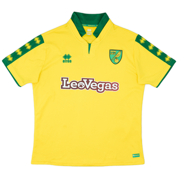 2017-18 Norwich Home Shirt - 6/10 - (XL)