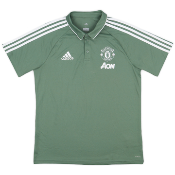 2017-18 Manchester United adidas Polo Shirt - 8/10 - (L)