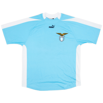2003-04 Lazio 'Signed' Basic Home Shirt - 8/10 - (L)