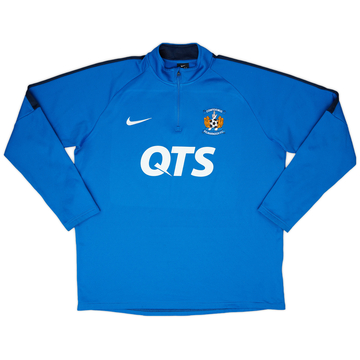 2018-19 Kilmarnock 1/4 Zip Drill Top - 8/10 - (XL)