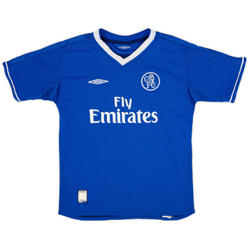 2003-05 Chelsea Home Shirt - 7/10 - (M.Boys)