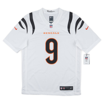 2021-23 Cincinnati Bengals Burrow #9 Nike Game Jersey (Away) L - W/Tags
