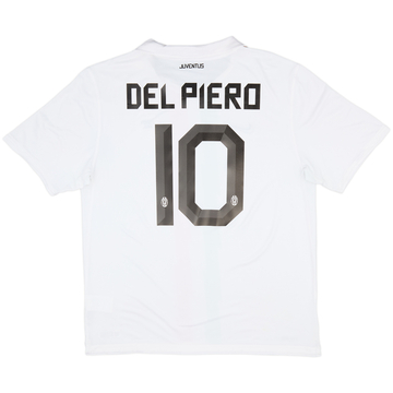 2010-12 Juventus Away Shirt Del Piero #10 - 8/10 - (XL)