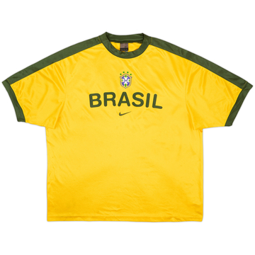 2002 Brazil Nike Training Shirt - 5/10 - (XL)