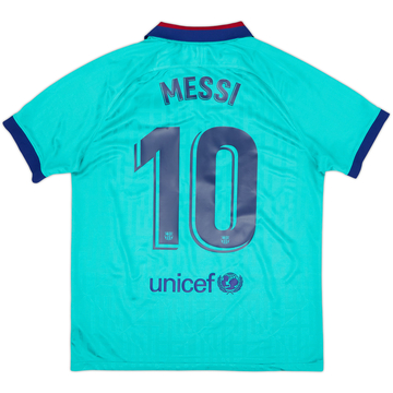 2019-20 Barcelona Third CL Shirt Messi #10 - 7/10 - (L)