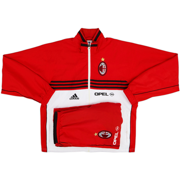 2000-02 AC Milan adidas Tracksuit - 8/10 - (S/M)