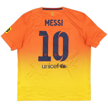 2012-13 Barcelona Away Shirt Messi #10 - 5/10 - (XL)