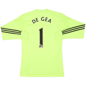 2015-16 Manchester United GK Shirt De Gea #1 - 6/10 - (S)