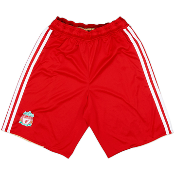 2010-12 Liverpool Home Shorts - 9/10 - (L.Boys)