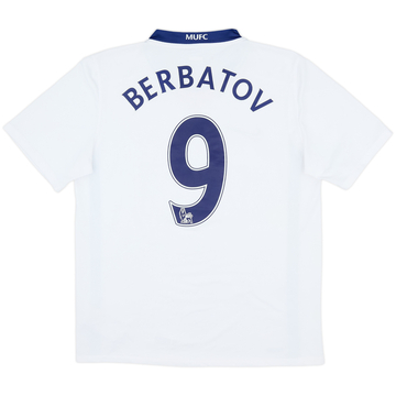 2008-10 Manchester United Away Shirt Berbatov #9 - 7/10 - (S)