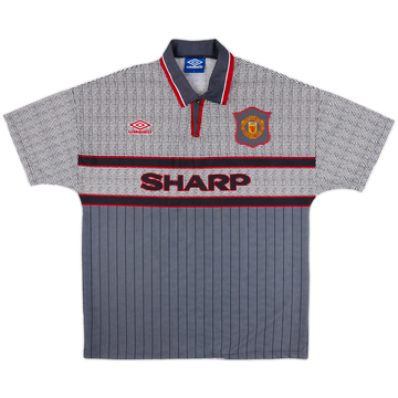 1995-96 Manchester United Away Shirt - 9/10 - (L)