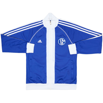 2012-13 Schalke adidas Track Top - 8/10 - (S)