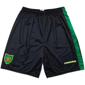 1997-98 Manchester United GK Shorts - 9/10 - (XL)