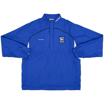 2001-02 Ipswich Punch 1/2 Zip Drill Top - 9/10 - (M)