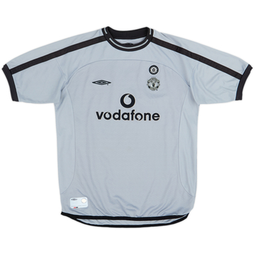 2001-02 Manchester United Centenary GK Shirt - 9/10 - (13-14 Years)