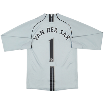 2007-08 Manchester United GK Shirt Van Der Sar #1 - 10/10 - (S)