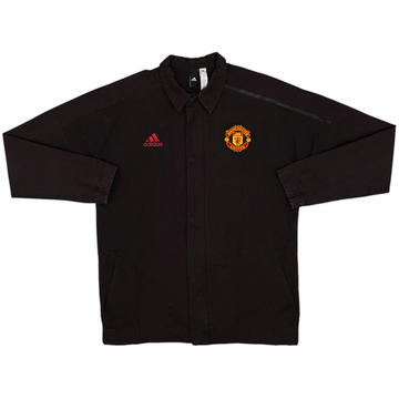 2017-18 Manchester United adidas Coach Jacket - 8/10 - (M)